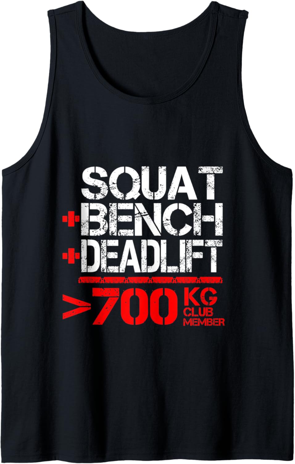 Powerlifting 700 kg Club Member Débardeur